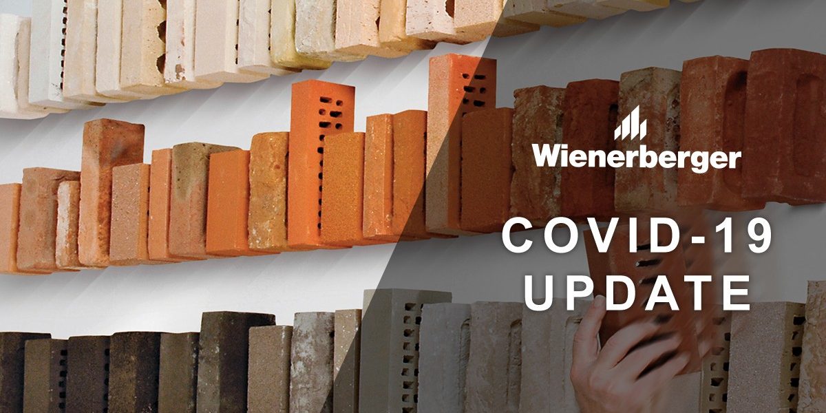 Wienerberger Covid19 News update images.