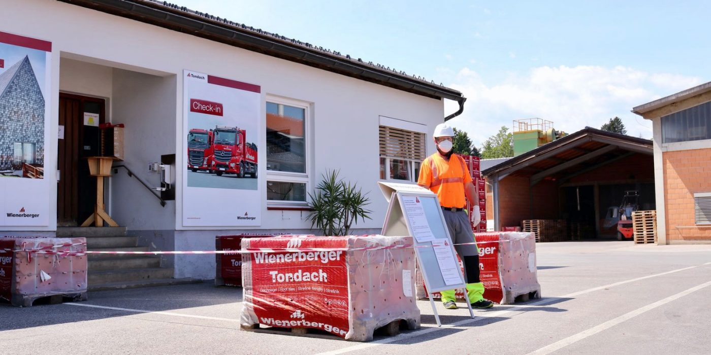 Check-In point for new safety procedures in Covid-19. 