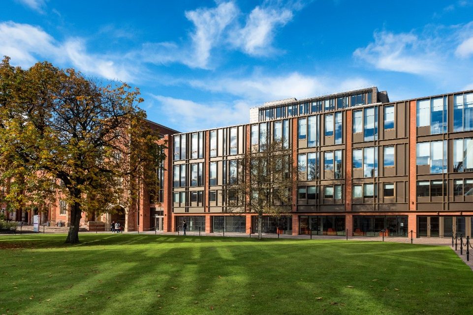 Lawn in front of Queen's University building