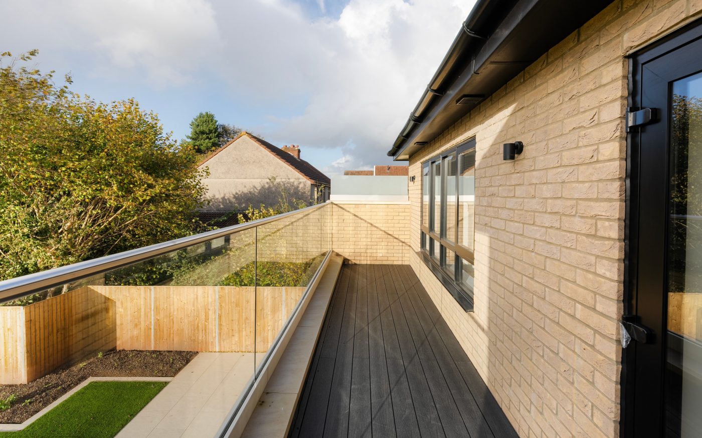 view from the homes balcony