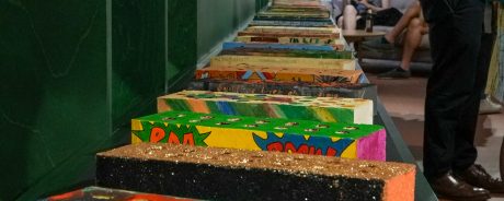 Draw on a brick competition