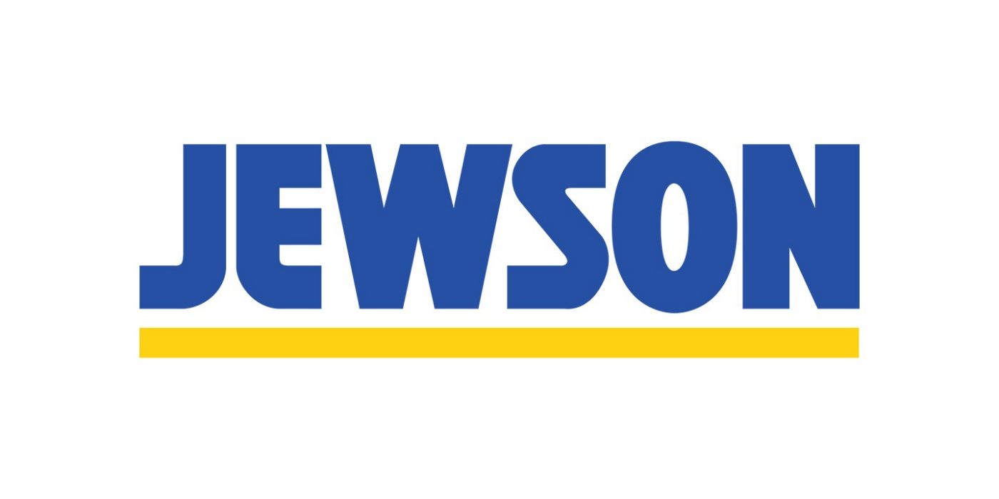 This is a company logo for Jewson. 