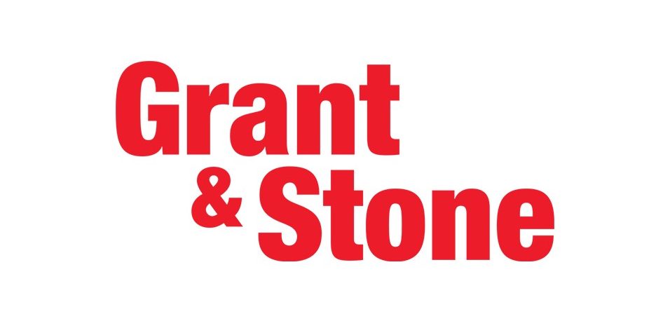 This is a company logo for Grant & Stone. 