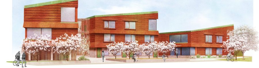 36 Storeys Way, Churchill College illustration