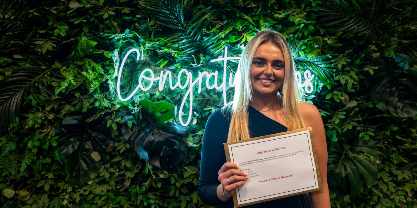 Tamzin Westwood Apprentice of the Year