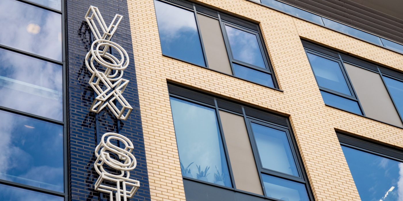 Exterior of Vox Studios