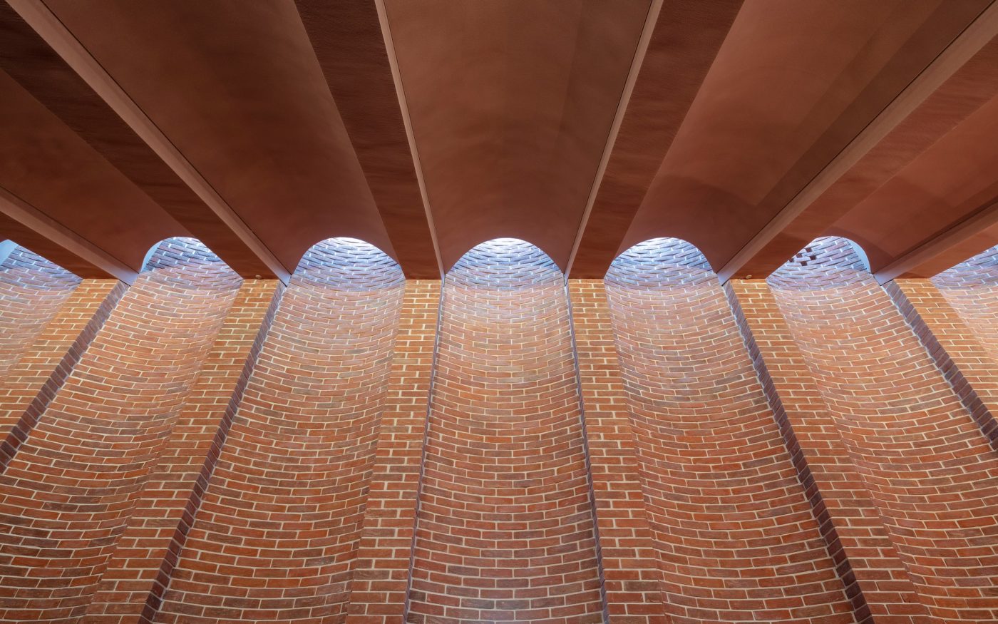Aerial view of Jingdezhen Imperial Kiln Museum, next to historic Ming dynasty kiln site