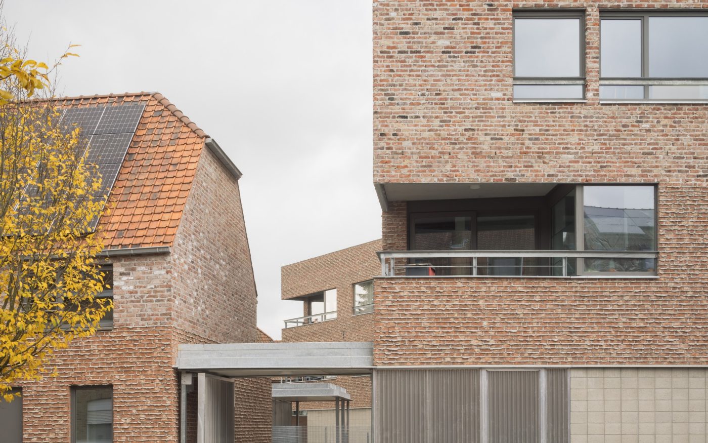 Brick Award 26 Nominee A social and urban infill project in Kortrijk - MAKER Architecten