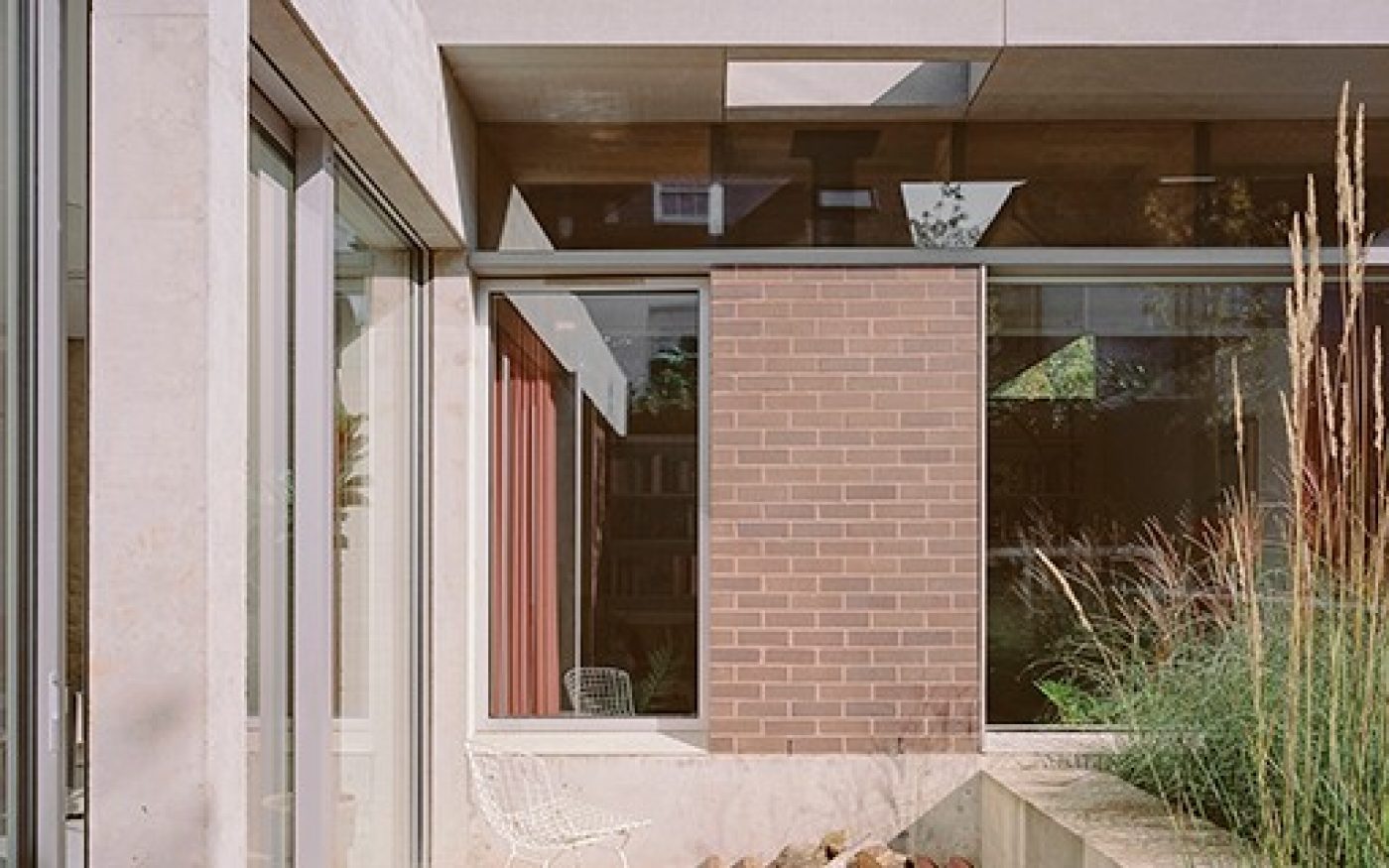 Courtyard area of Six Columns property