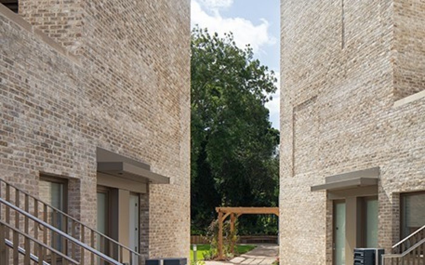 wienerberger bronsgroen brick used for this sustainable project