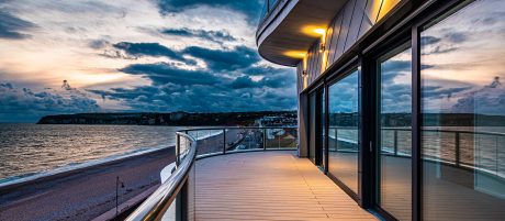 Seaton Beach multi-residential building overlooking the sea