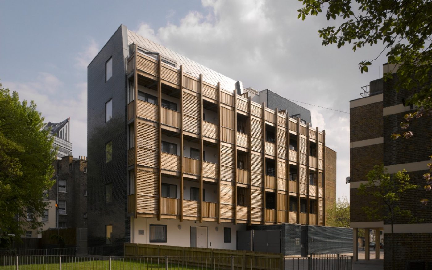 Wardroper House affordable housing project exterior