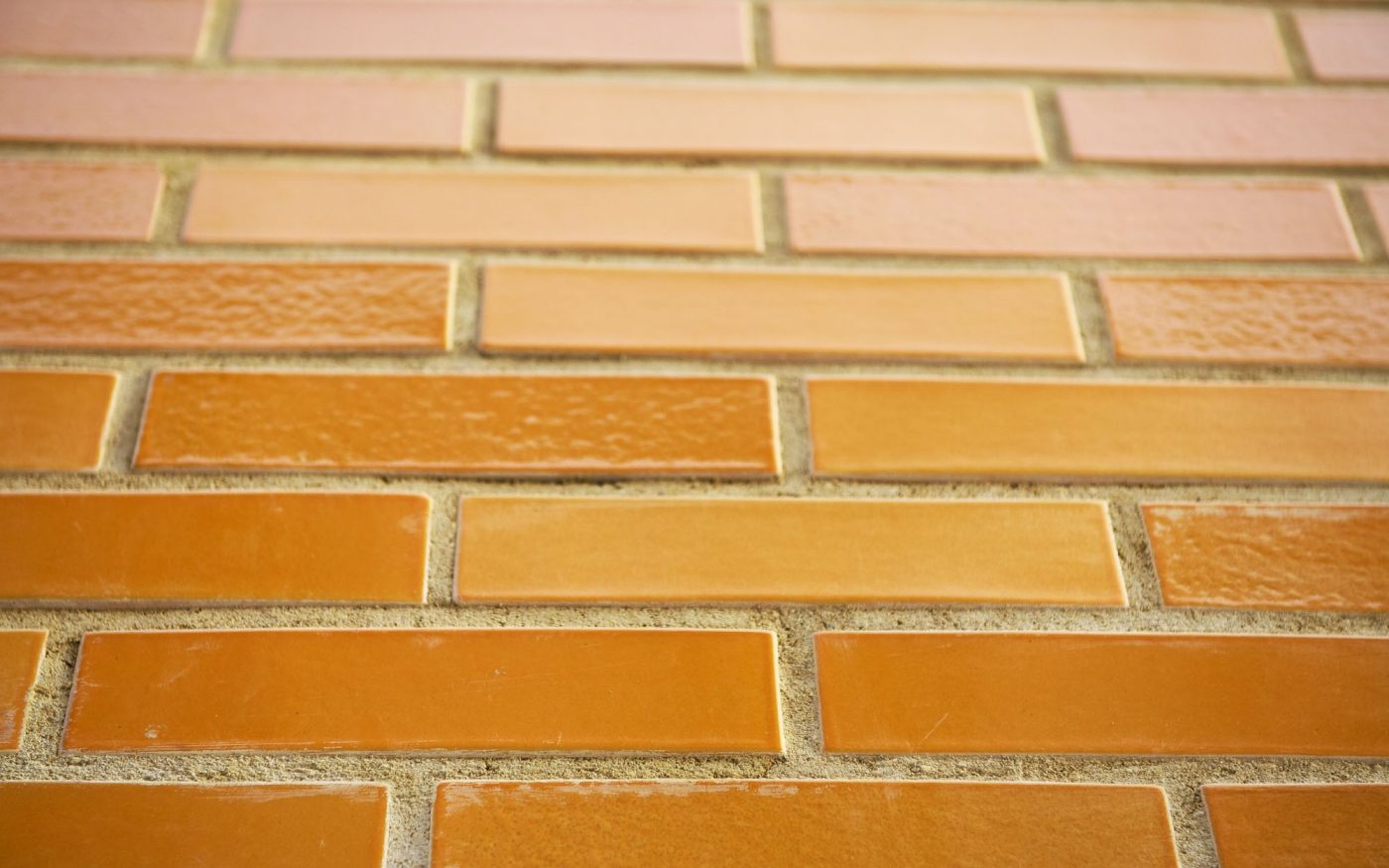 Yellow glazed brick building