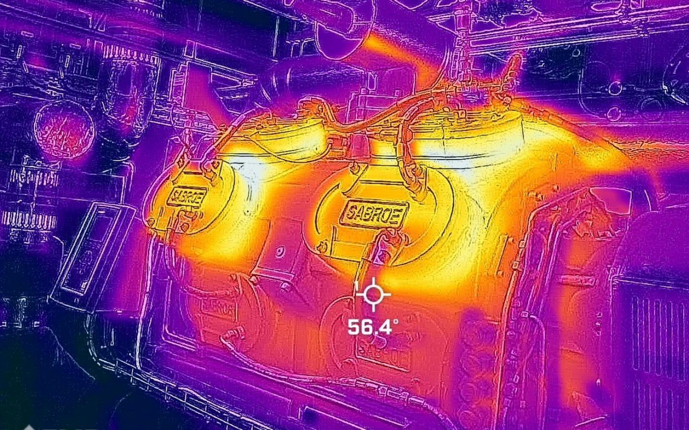 Heat map demo for the Warnham heat pump