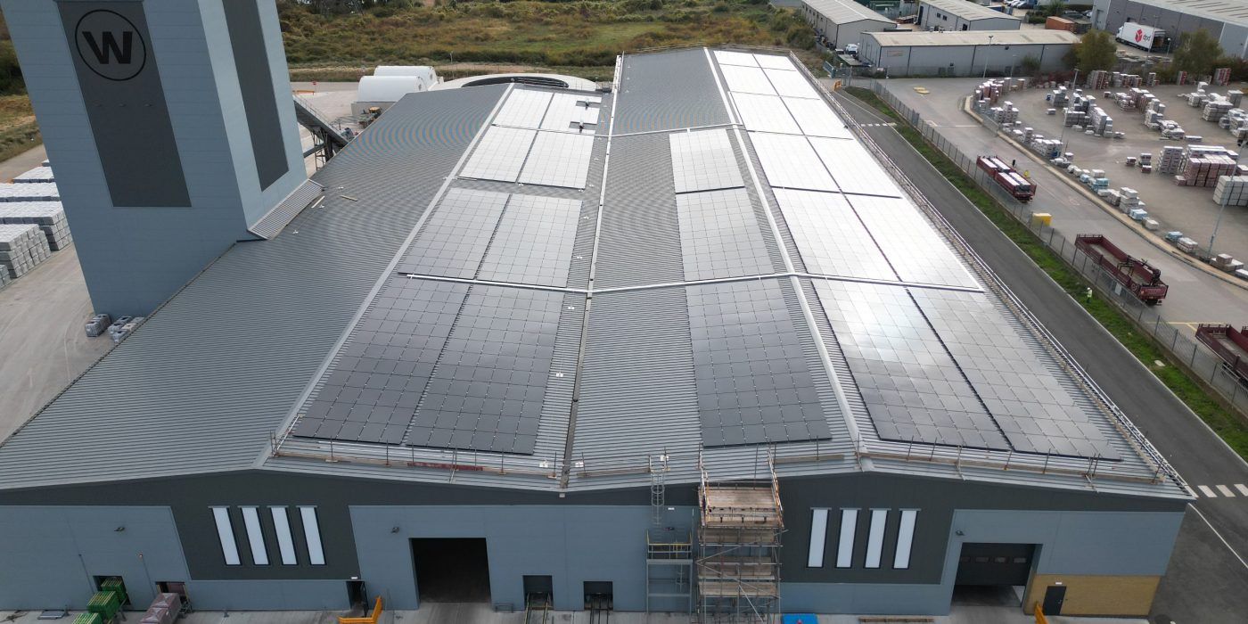 aerial view of smeed dean factory