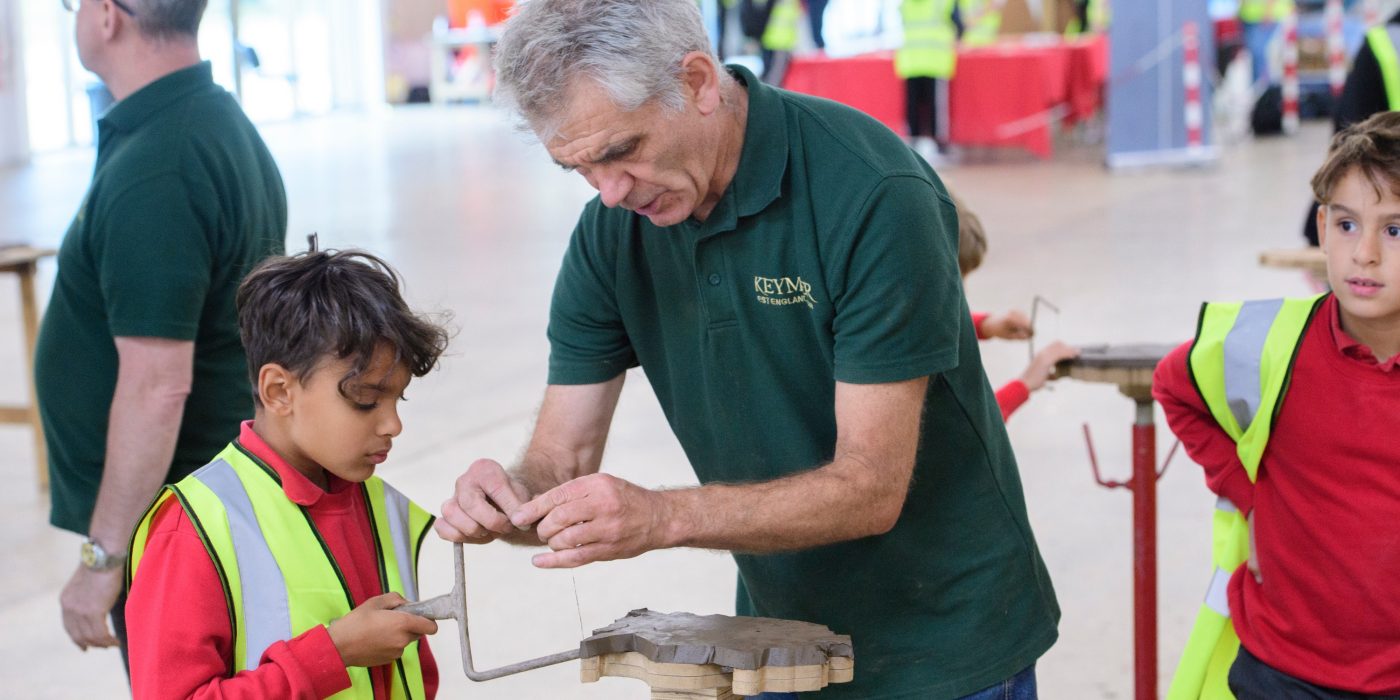 Construction Week day two at Lincolnshire Showground.

Picture: Chris Vaughan Photography for Lincoln Group Training Association
Date: September 25, 2024
