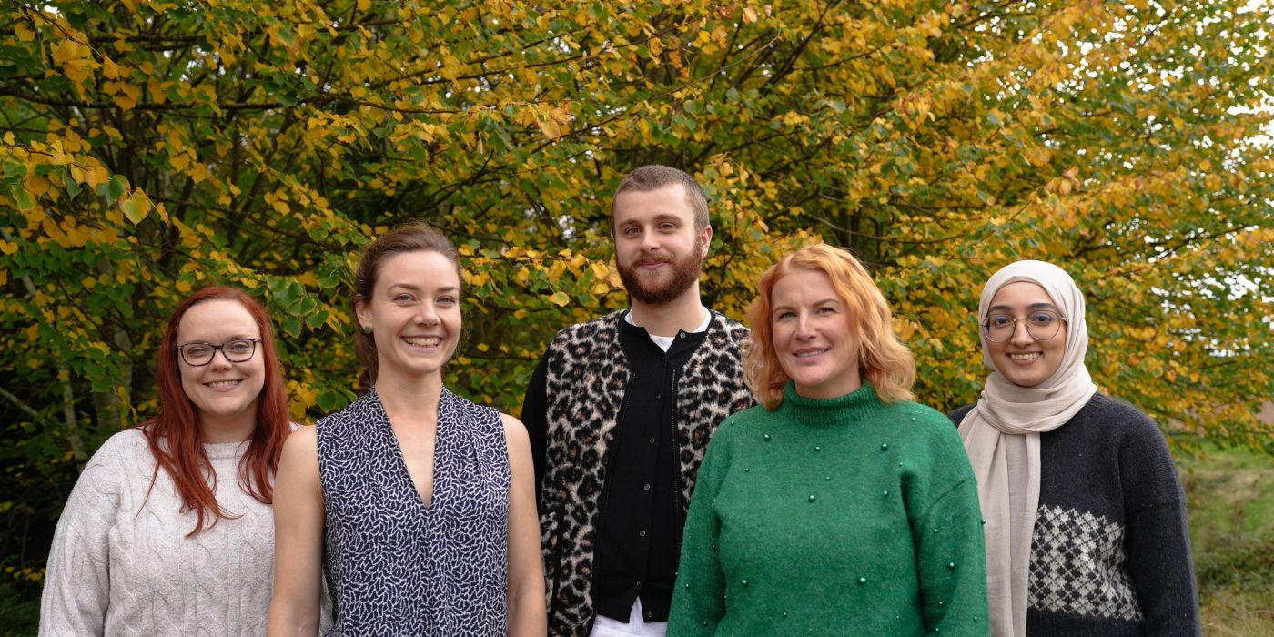 Sustainability Team smiling towards the camera