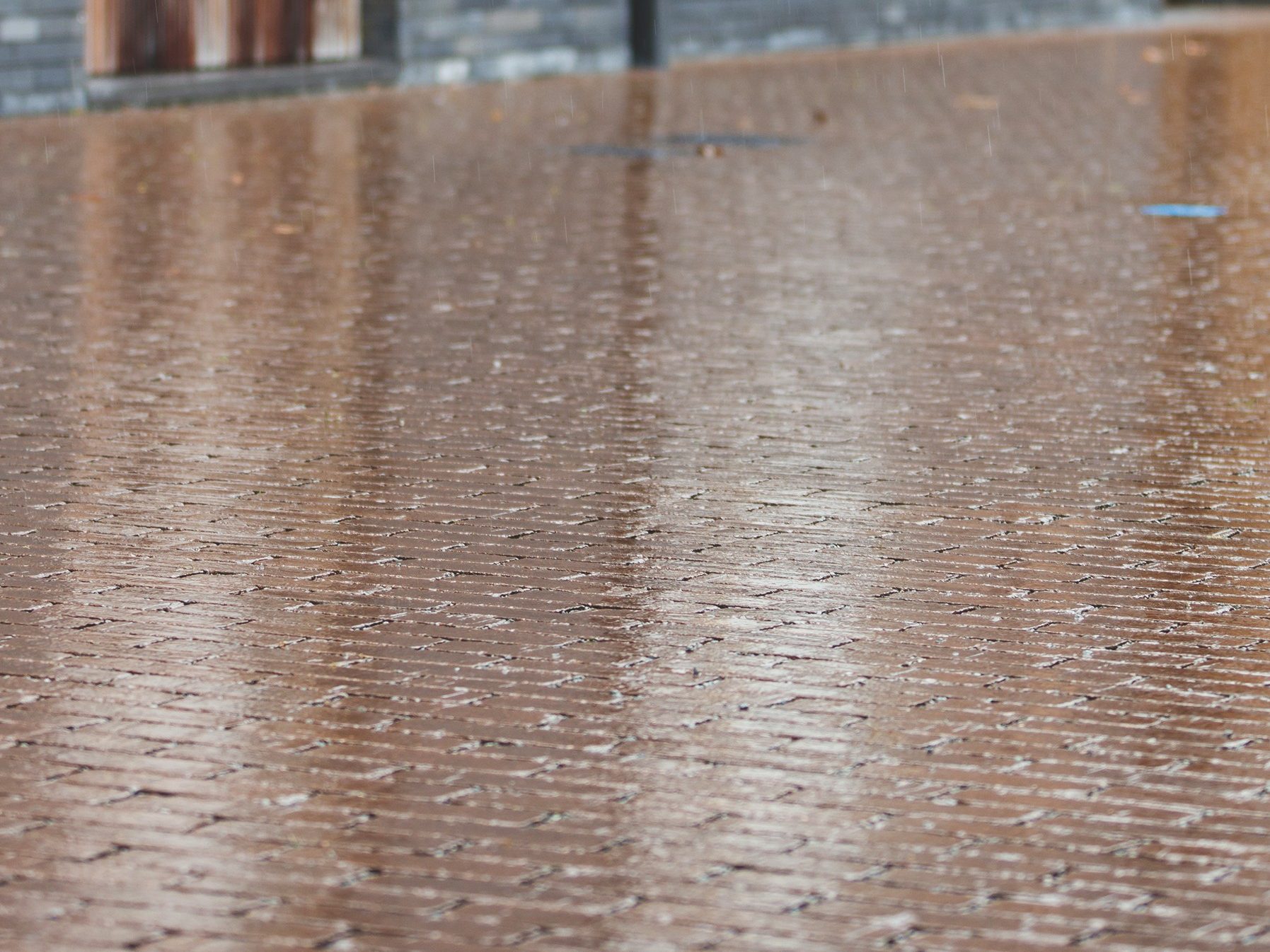 Passaqua clay pavers on sustainable compound site in Waregem