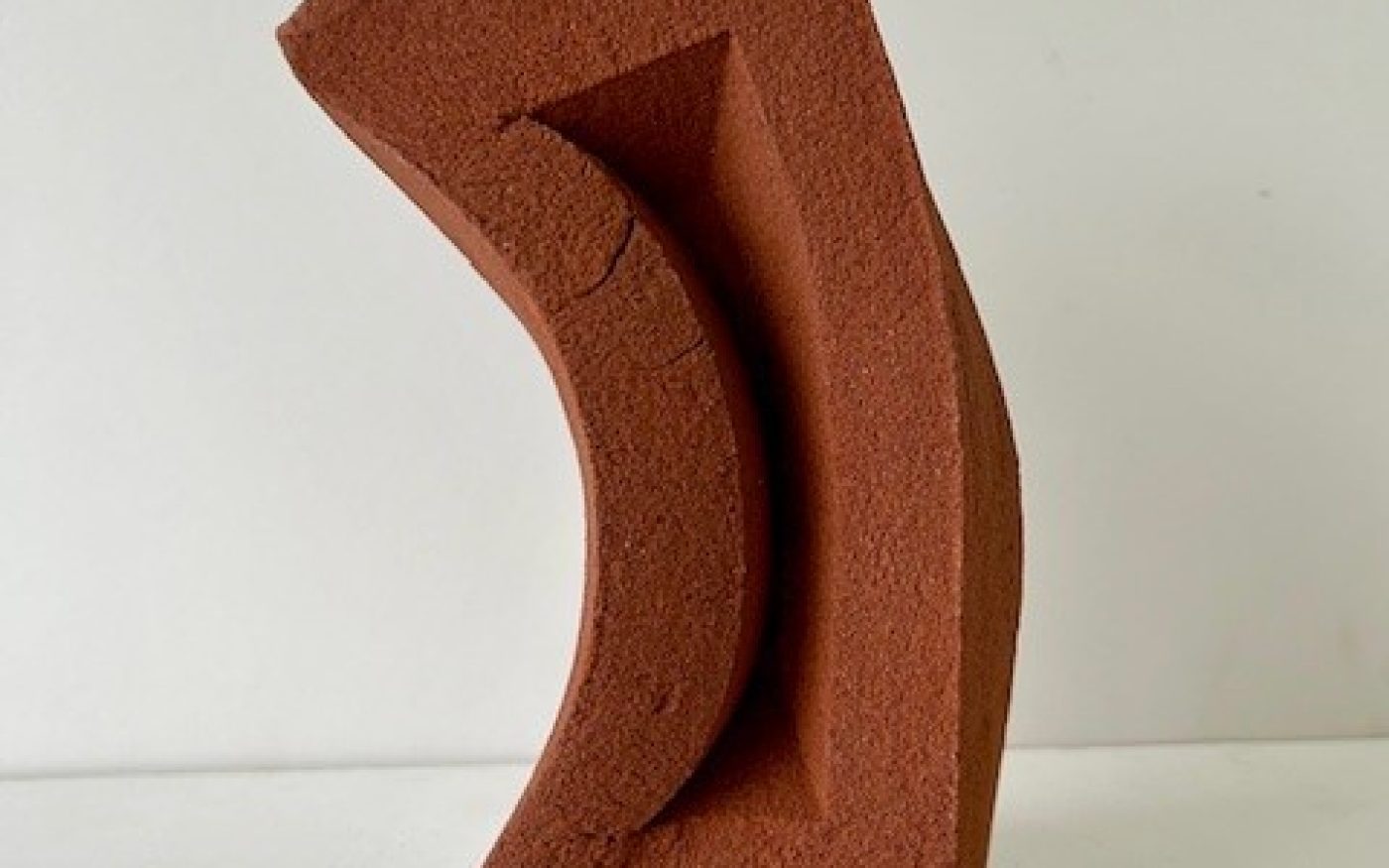 Manipulated traditional brick that is unique and curved