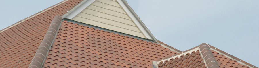 Red roof tiled roof