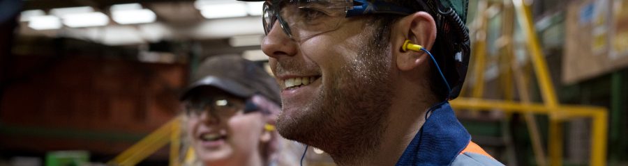 Apprentice at a Wienerberger factory