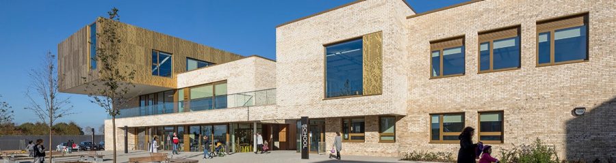 Mulberry Park community hub building using Wienerberger brick