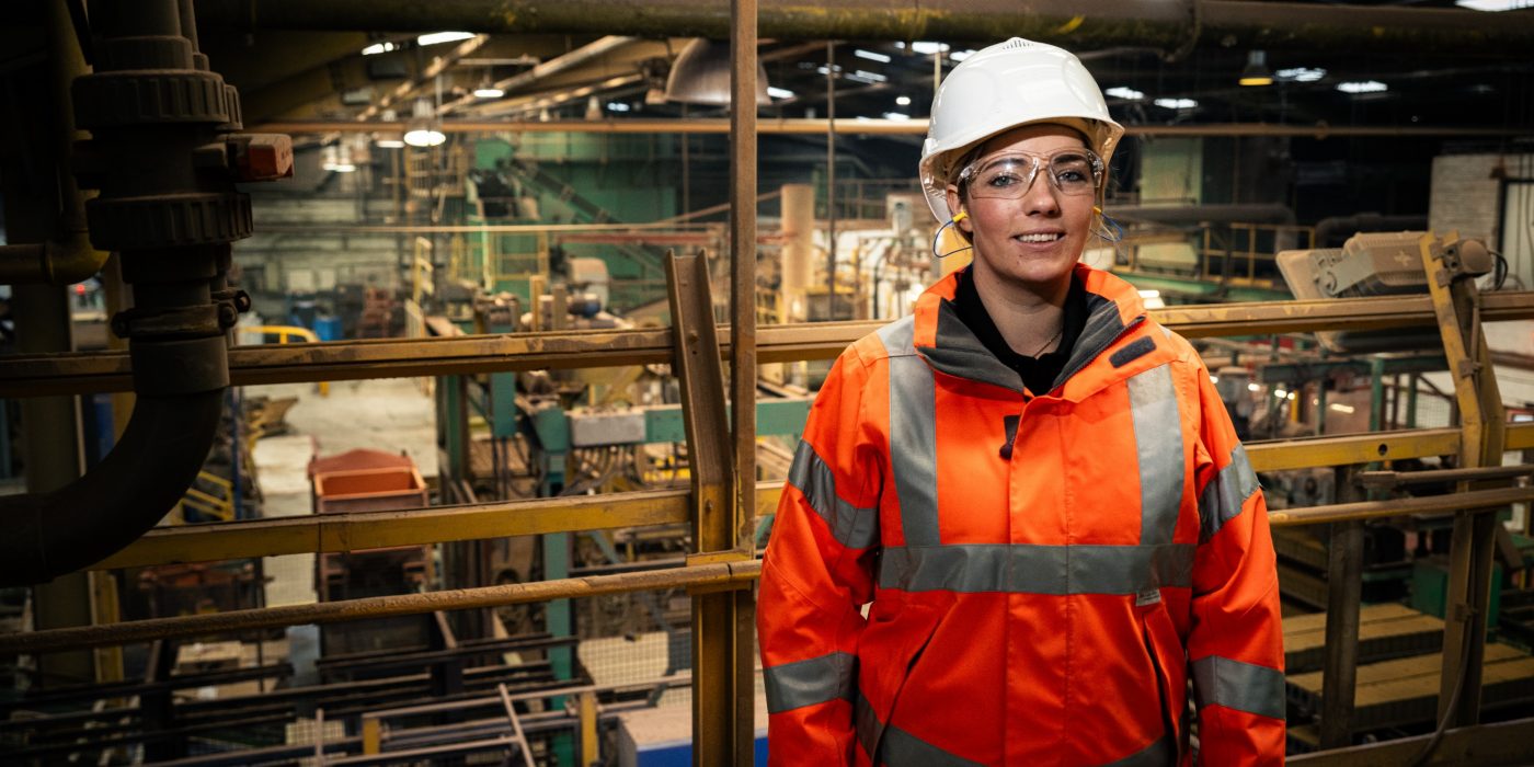 Sustainability Team smiling towards the camera