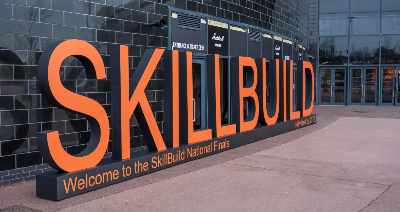 Large SkillBuild orange logo