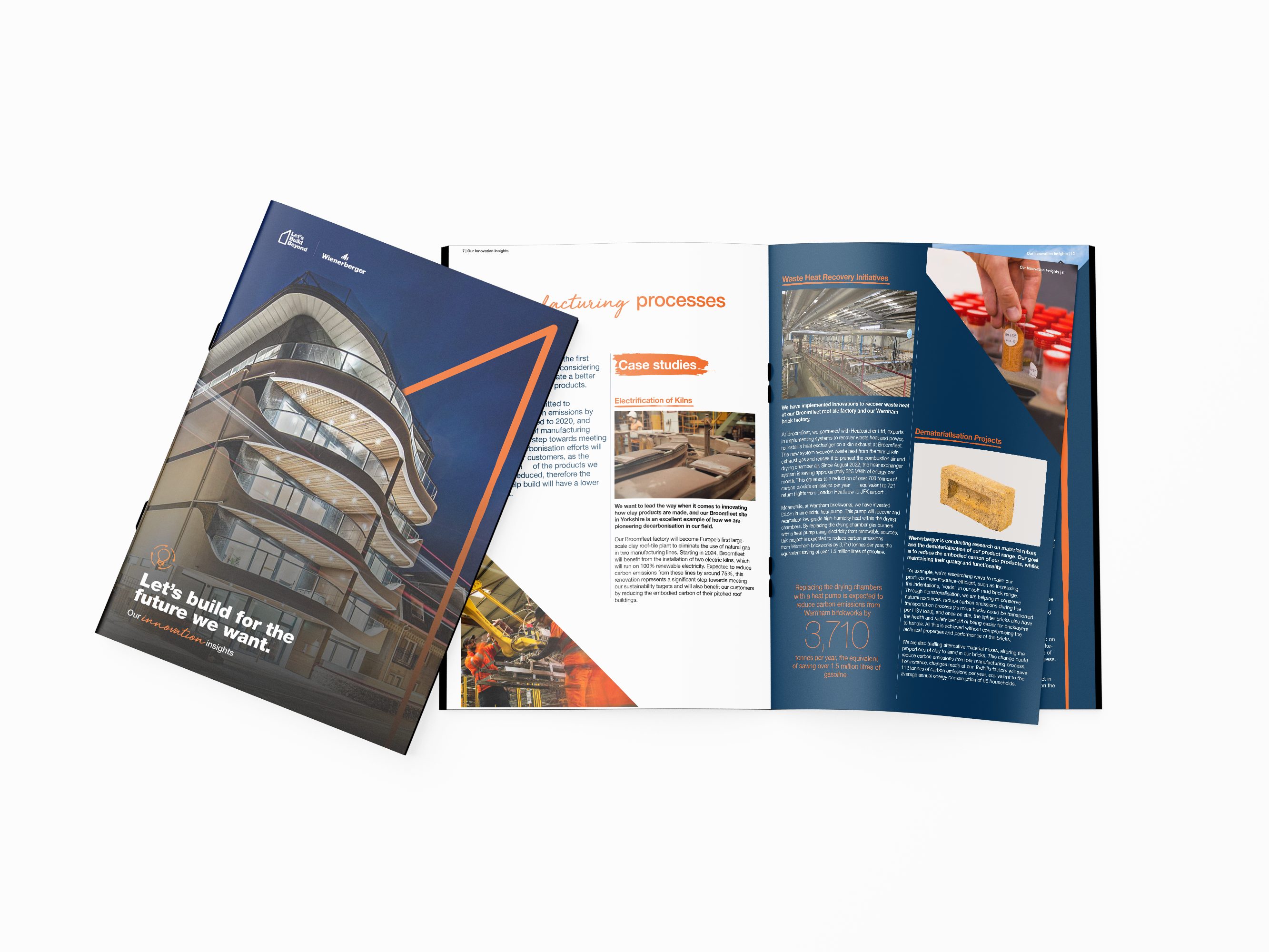 Front cover of innovation document