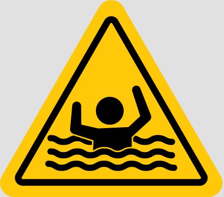Warning Sign - No swimming