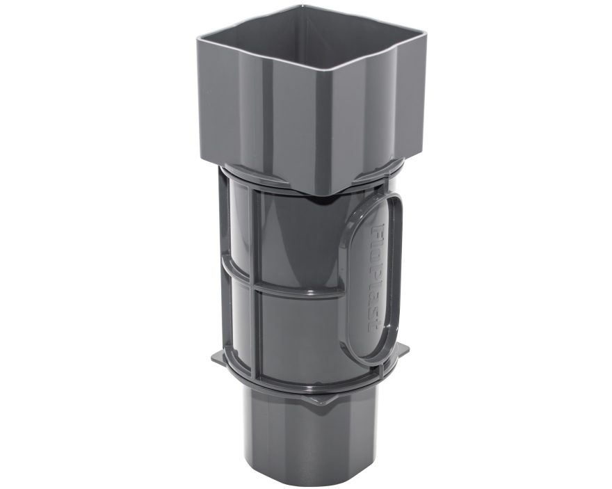 Product shot of Floplasts grey RX2 access pipe