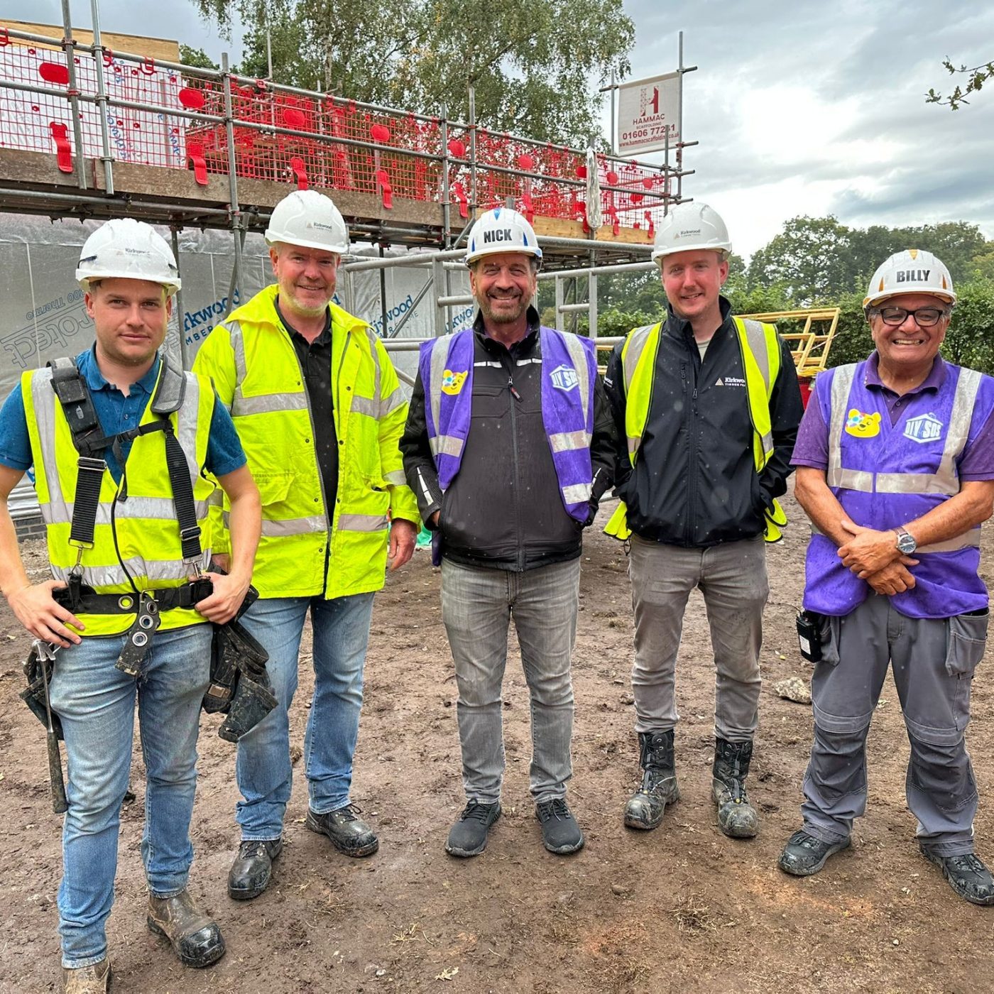 Glidevale protect employees at site for DIY SOS: The big build project