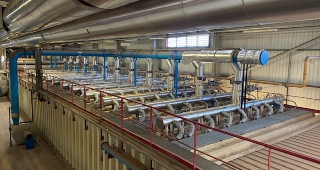 Heat recovery system at Broomfleet factory