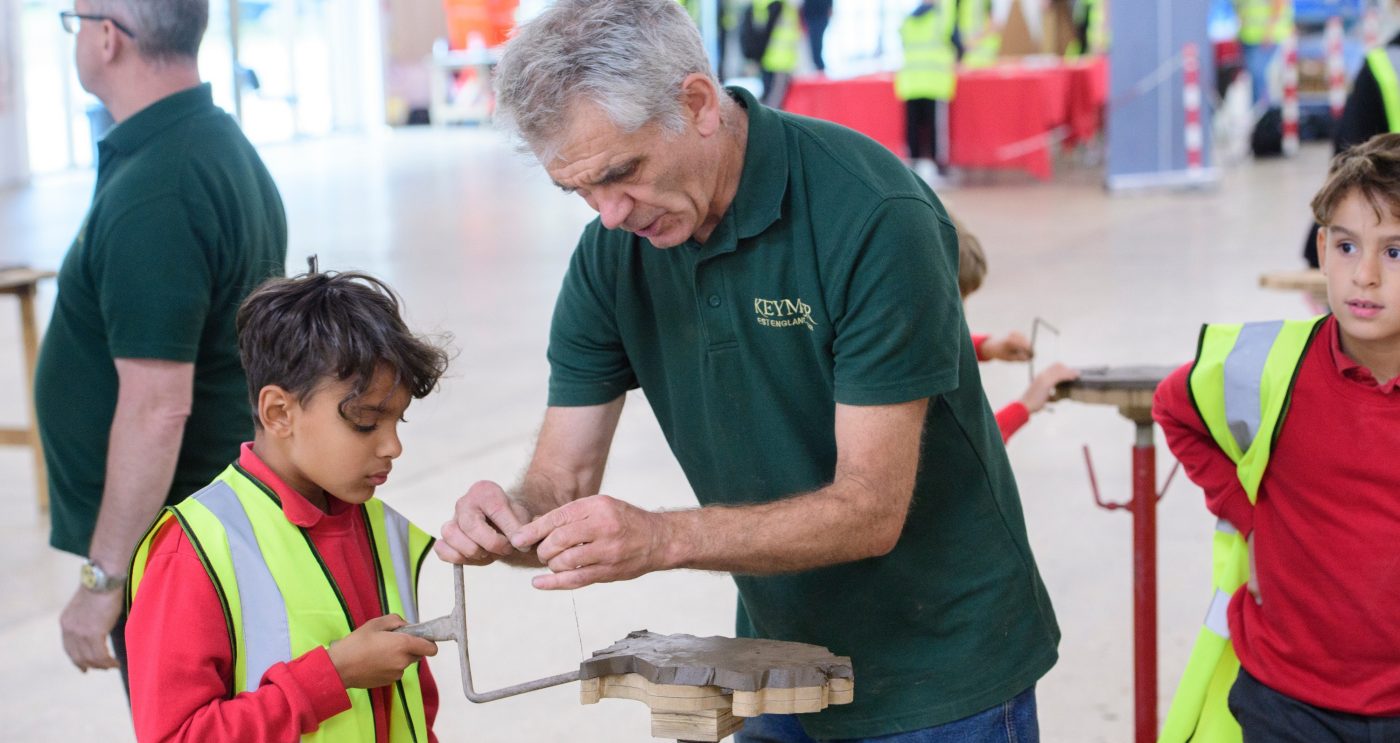 Construction Week day two at Lincolnshire Showground.
Picture: Chris Vaughan Photography for Lincoln Group Training Association
Date: September 25, 2024
