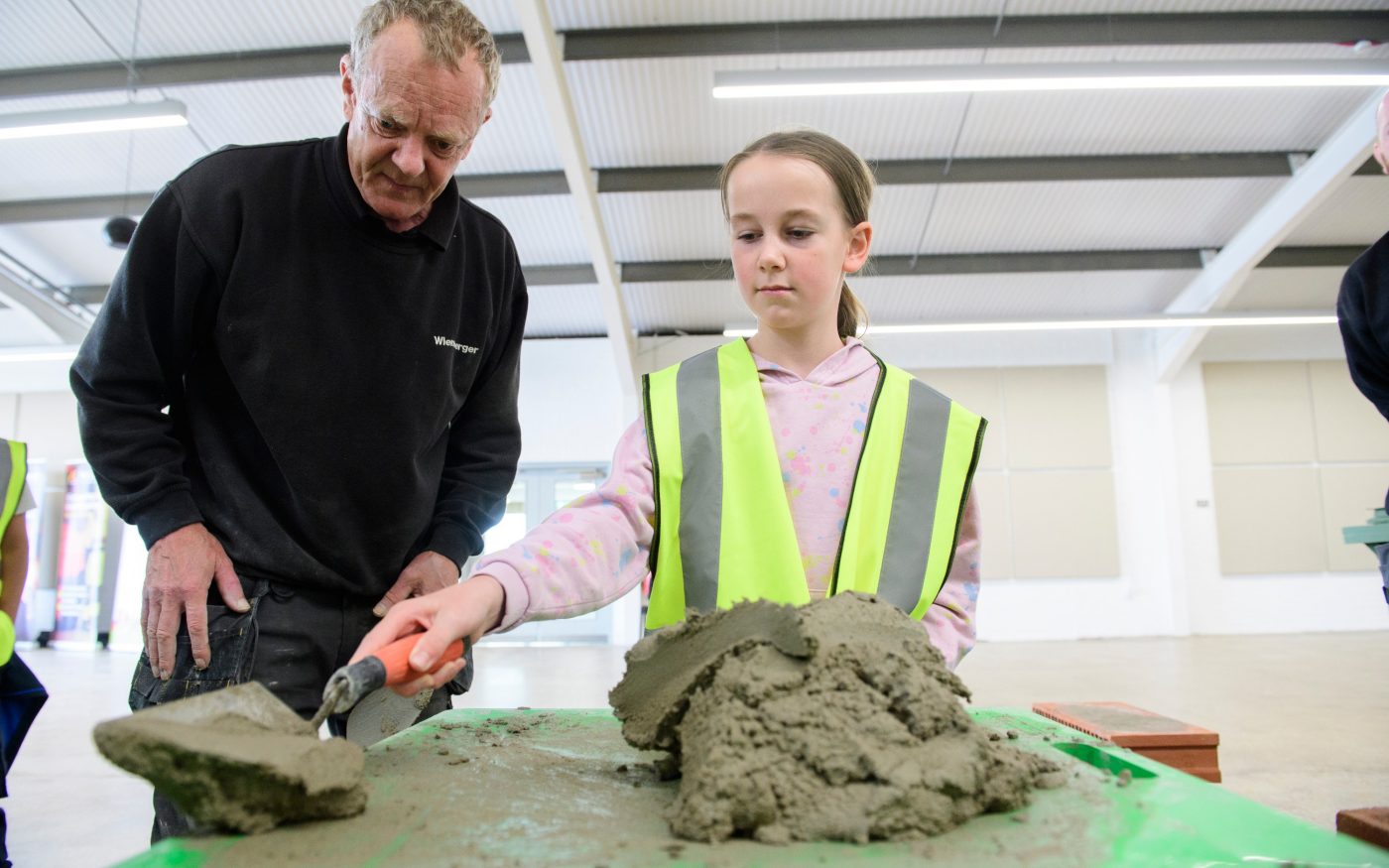 Construction Week day three at Lincolnshire Showground.

Picture: Chris Vaughan Photography for Lincoln Group Training Association
Date: September 26, 2024