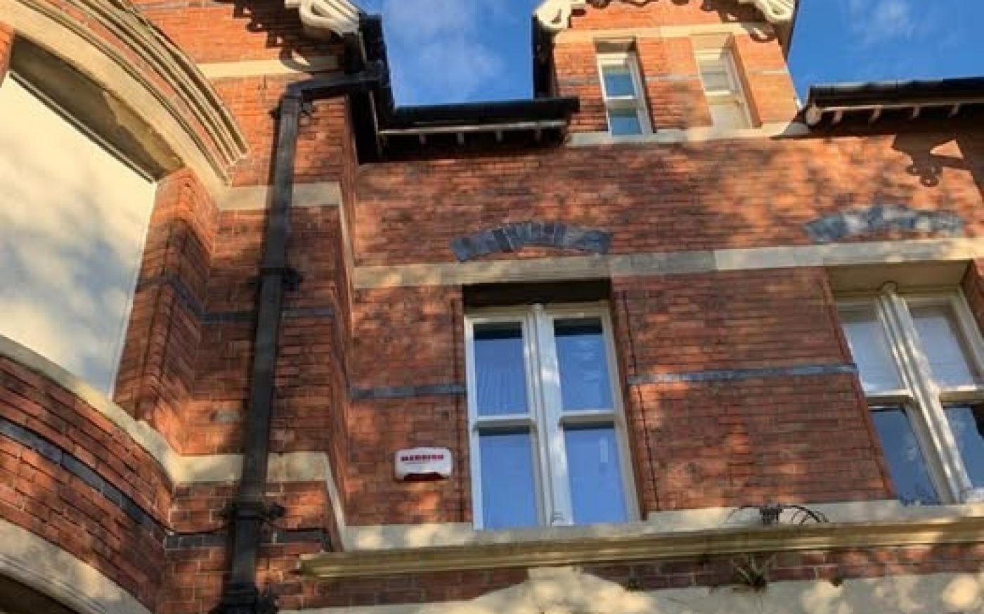 facade of a old building