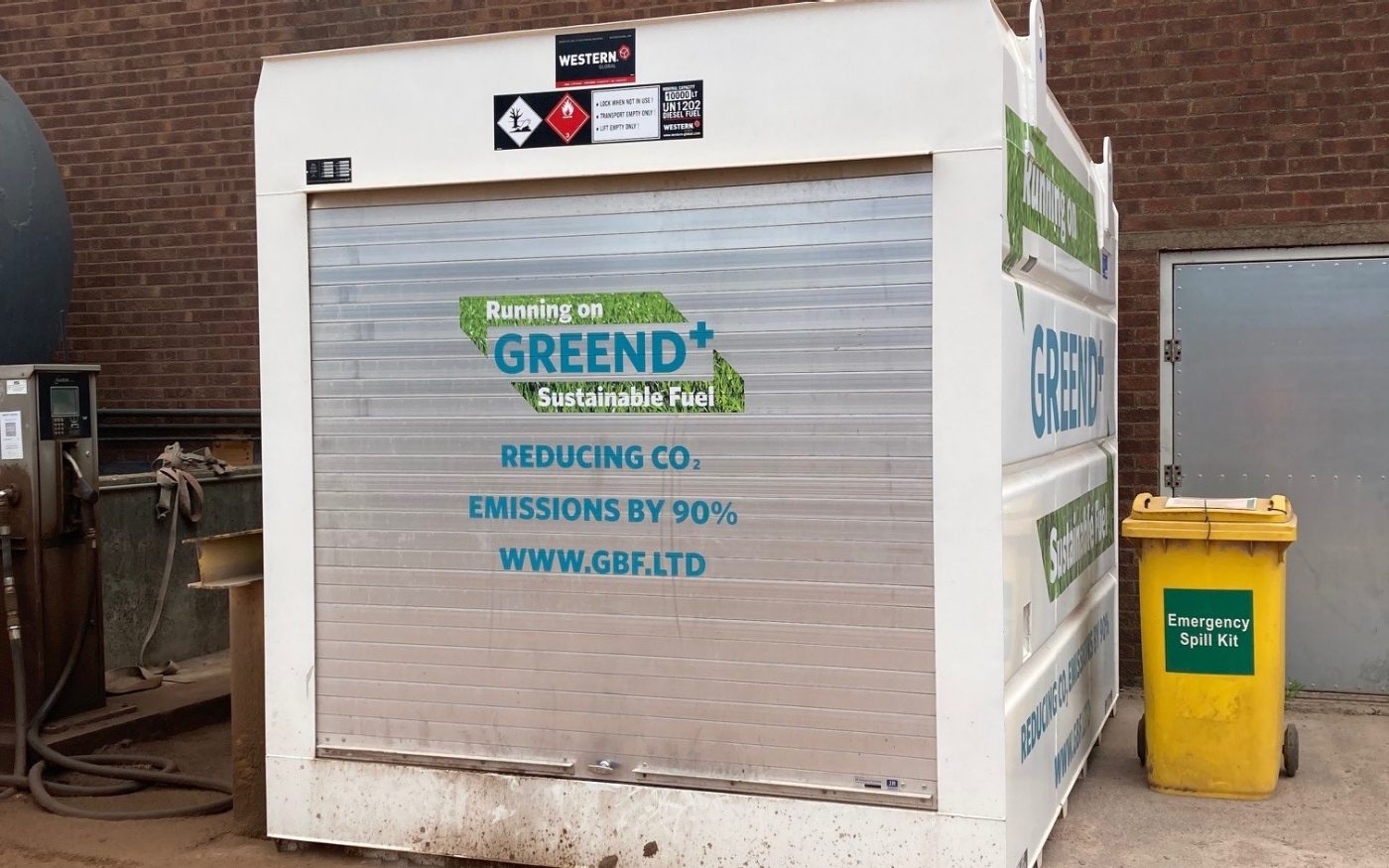 GreenD+ HVO fuel container
