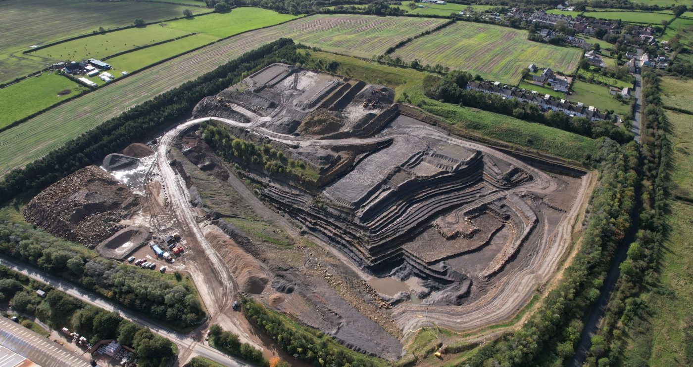 Mouselow Quarry public footpath