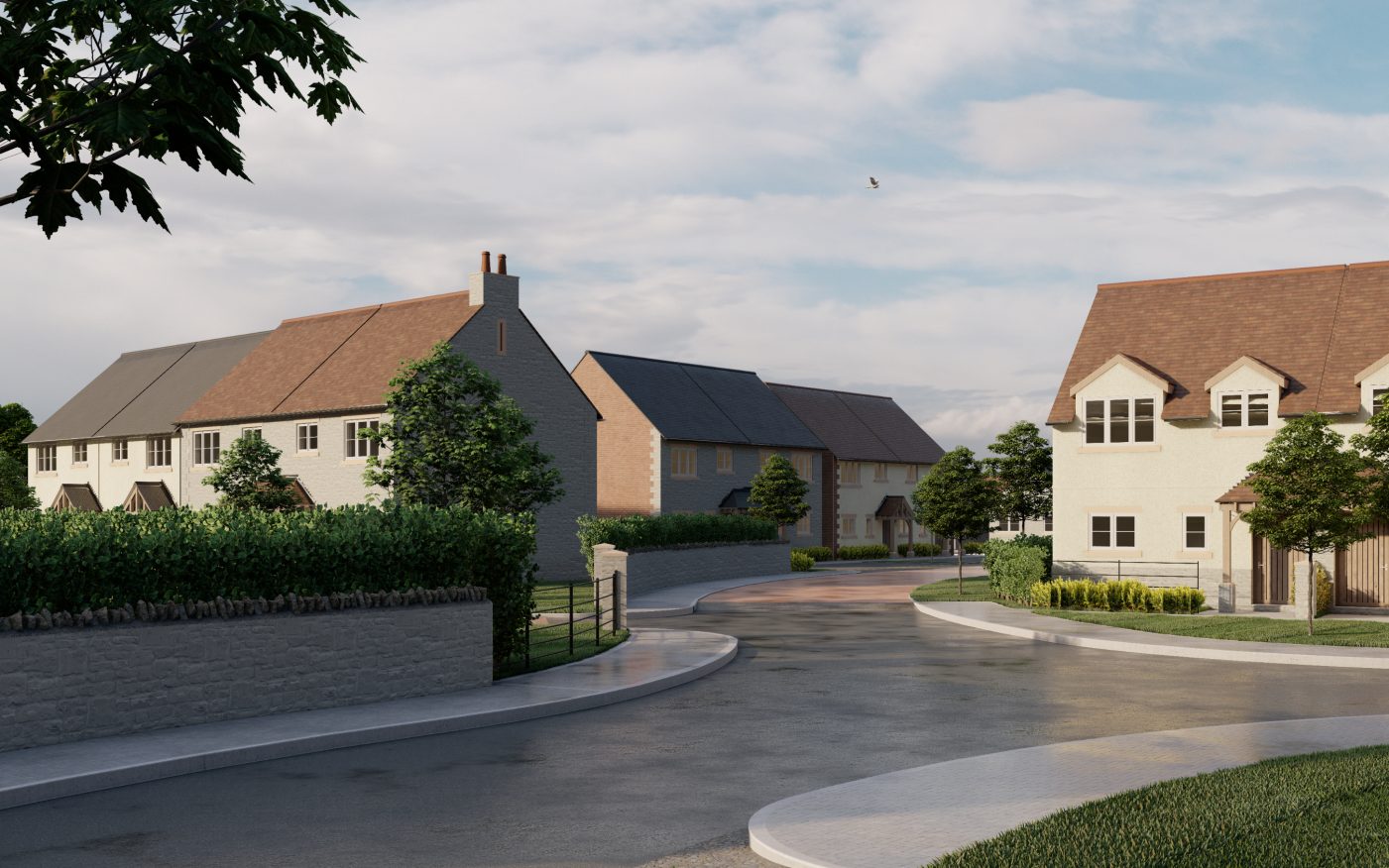 This image illustrates Archigility Horton Rendered Estate. 