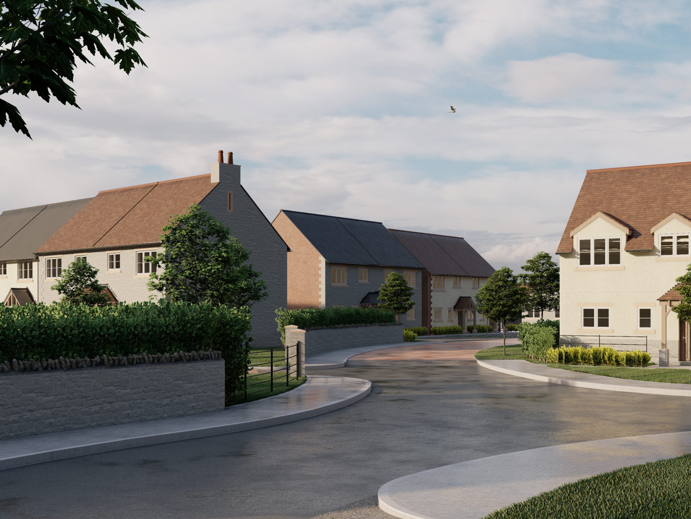 This image illustrates Archigility Horton Rendered Estate. 