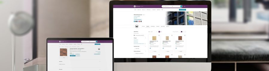 NBS Source on a desktop and laptop computer