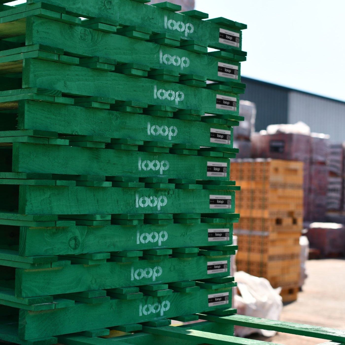 Green pallets