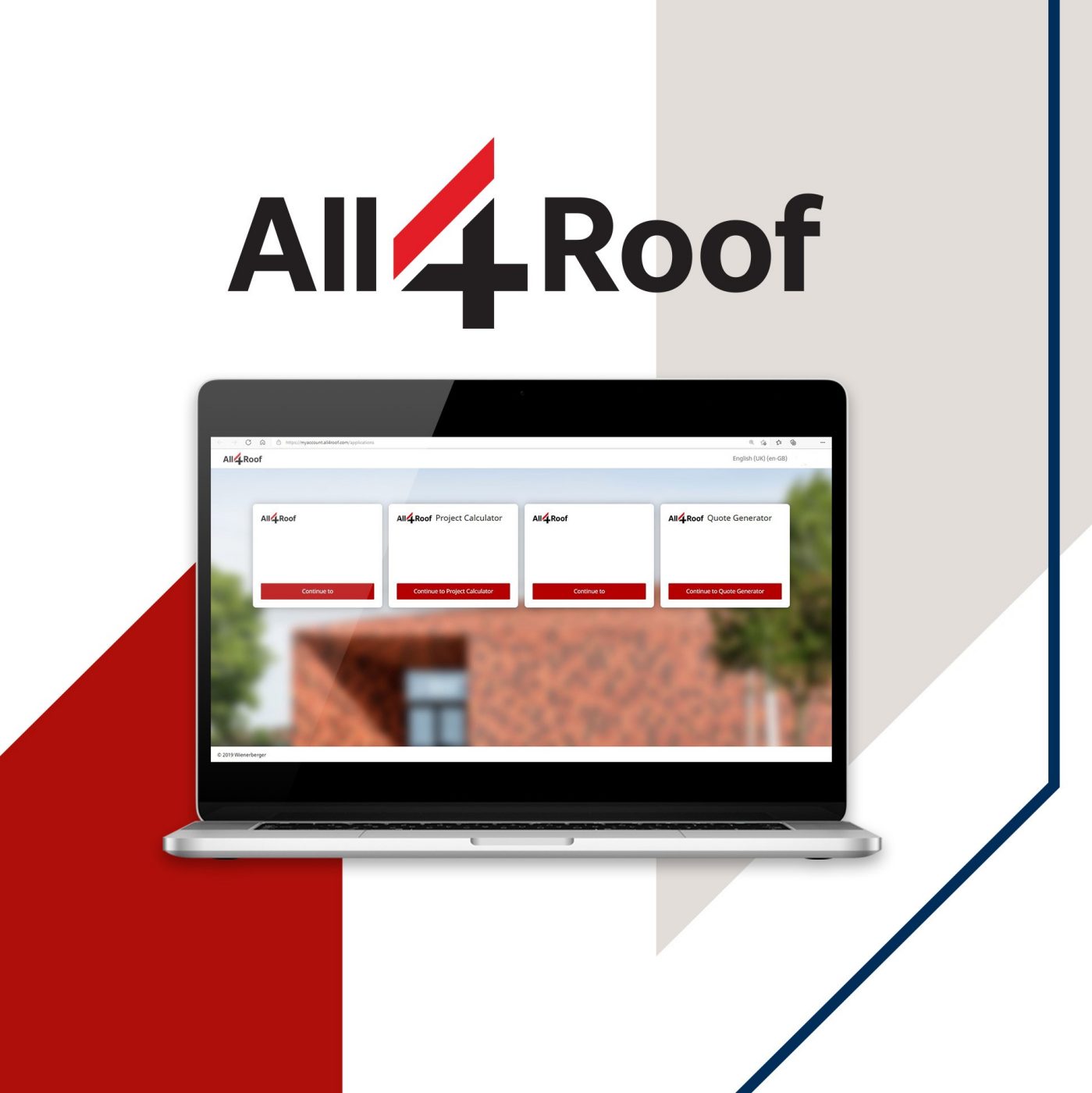All4Roof on laptop
