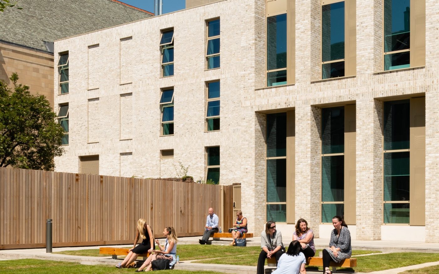 Exterior of modern dormer bungalow extension