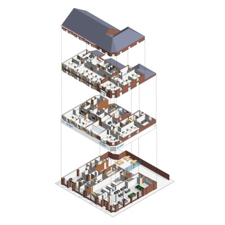 Example of a school retrofit design, which inherently contributes to sustainability by not creating new structures