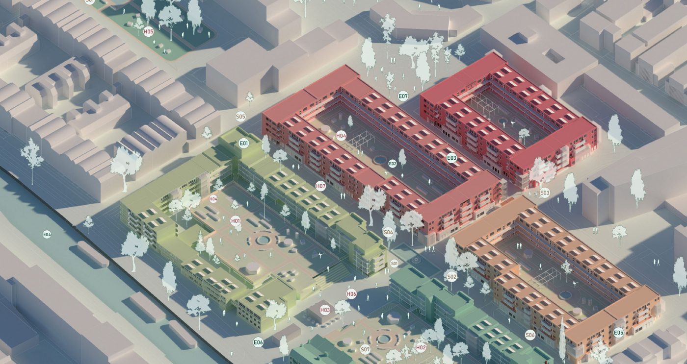 Visualisation of building development