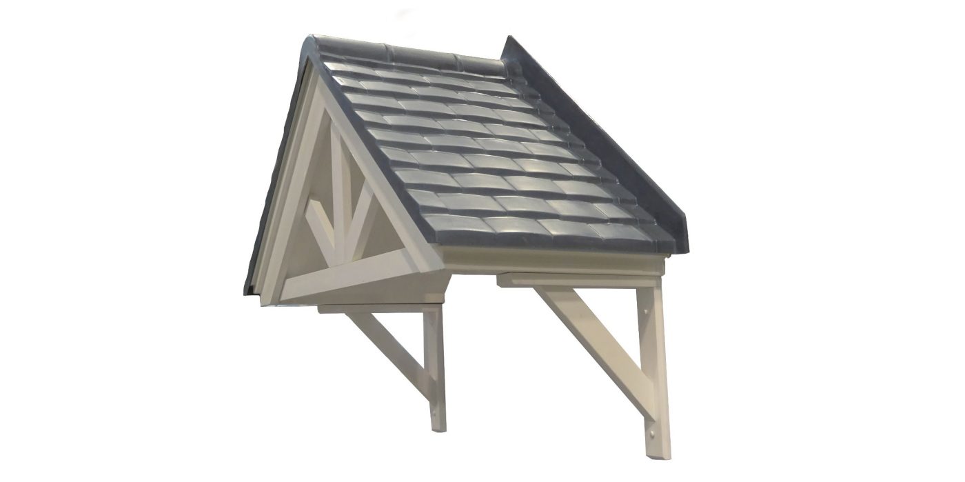 Ascot GRP door canopy