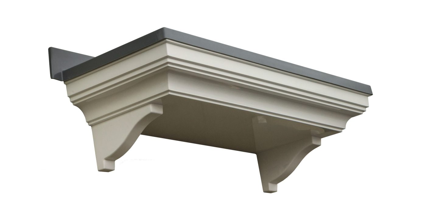 Cheltenham GRP door canopy