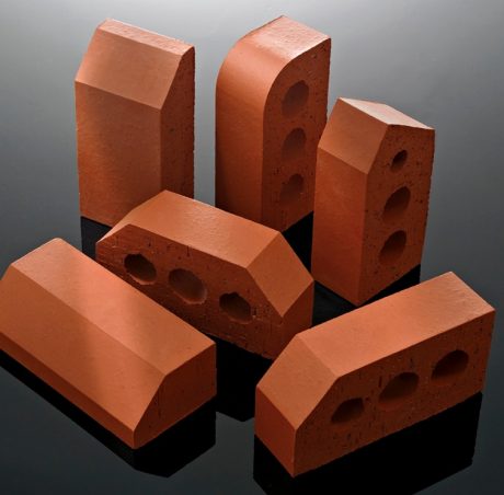 An assortment of Wienerberger special bricks. 