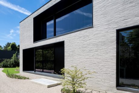 Property built in Roman Grey Waterstruck brick